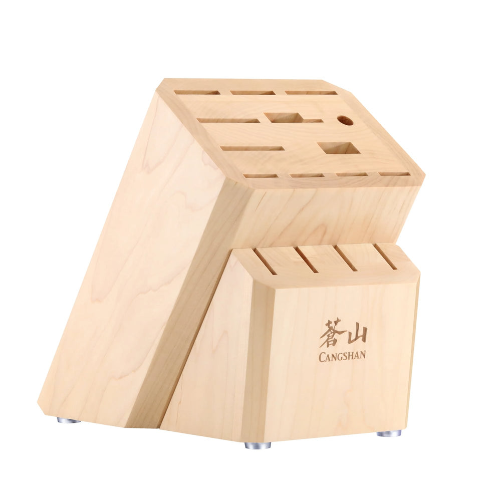 
                  
                    Cargar imagen en el visor de la galería, Empty Knife Block, 16-Slot Organizer, Flat Top, Maple, 505569
                  
                