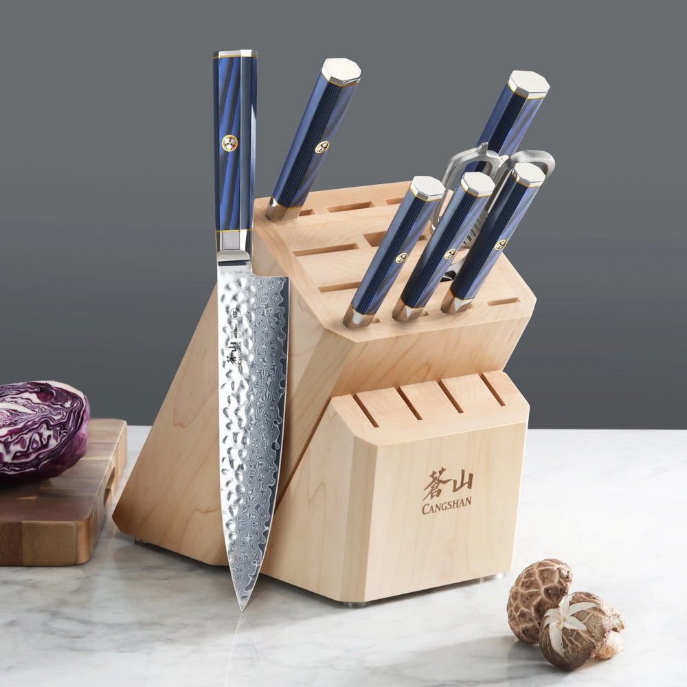 
                  
                    Cargar imagen en el visor de la galería, Empty Knife Block, 16-Slot Organizer, Flat Top, Maple, 505569
                  
                